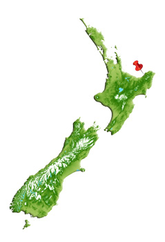 Location of Ngapukeariki Mainland Island Project